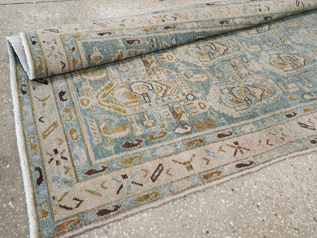 Vintage Persian Malayer Long Runner, No.32711 - Galerie Shabab