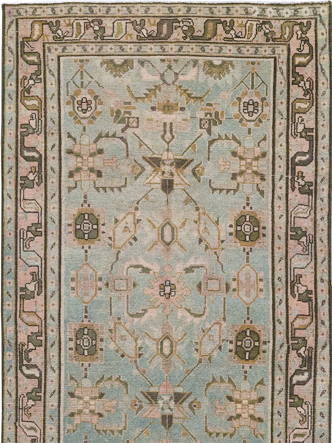 Vintage Persian Malayer Long Runner, No.32712 - Galerie Shabab