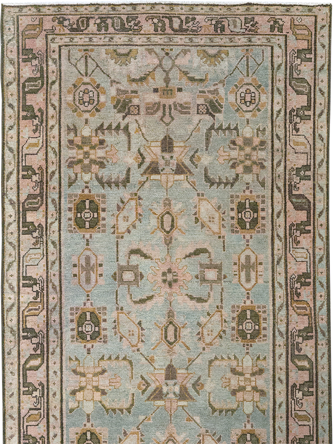 Vintage Persian Malayer Long Runner, No.32712 - Galerie Shabab