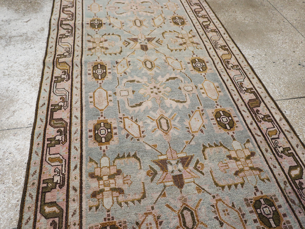 Vintage Persian Malayer Long Runner, No.32712 - Galerie Shabab