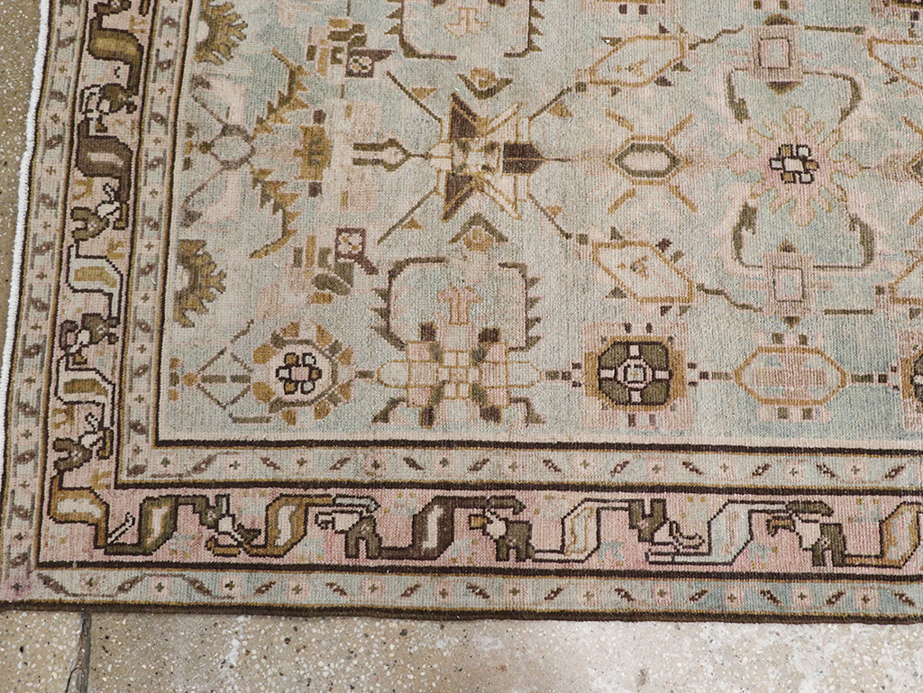 Vintage Persian Malayer Long Runner, No.32712 - Galerie Shabab