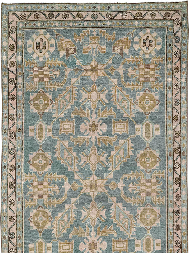 Vintage Persian Malayer Runner, No.32714 - Galerie Shabab