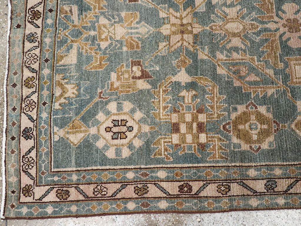 Vintage Persian Malayer Runner, No.32714 - Galerie Shabab