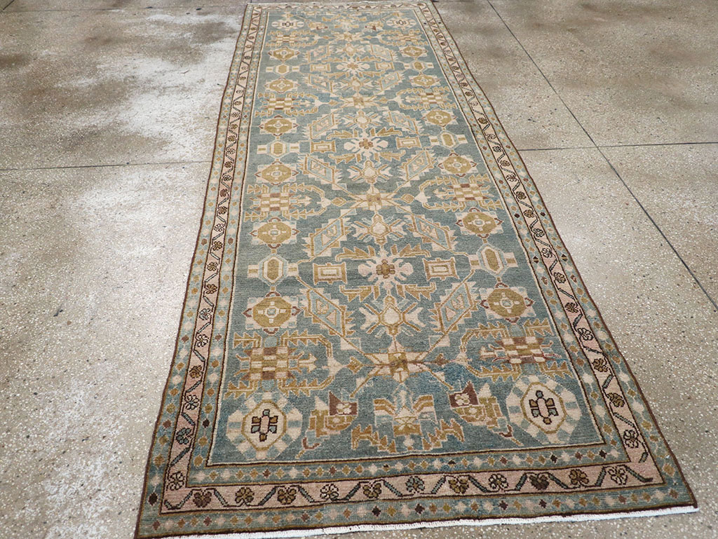 Vintage Persian Malayer Runner, No.32714 - Galerie Shabab