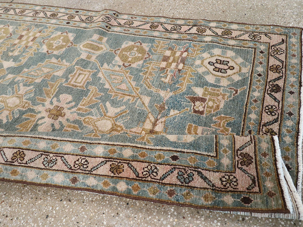 Vintage Persian Malayer Runner, No.32714 - Galerie Shabab