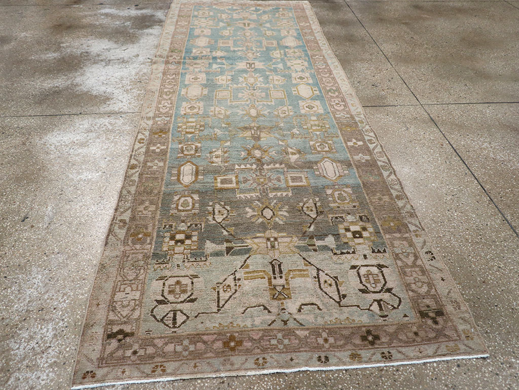 Vintage Persian Malayer Runner, No.32715 - Galerie Shabab
