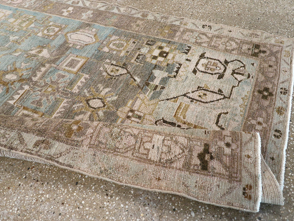 Vintage Persian Malayer Runner, No.32715 - Galerie Shabab