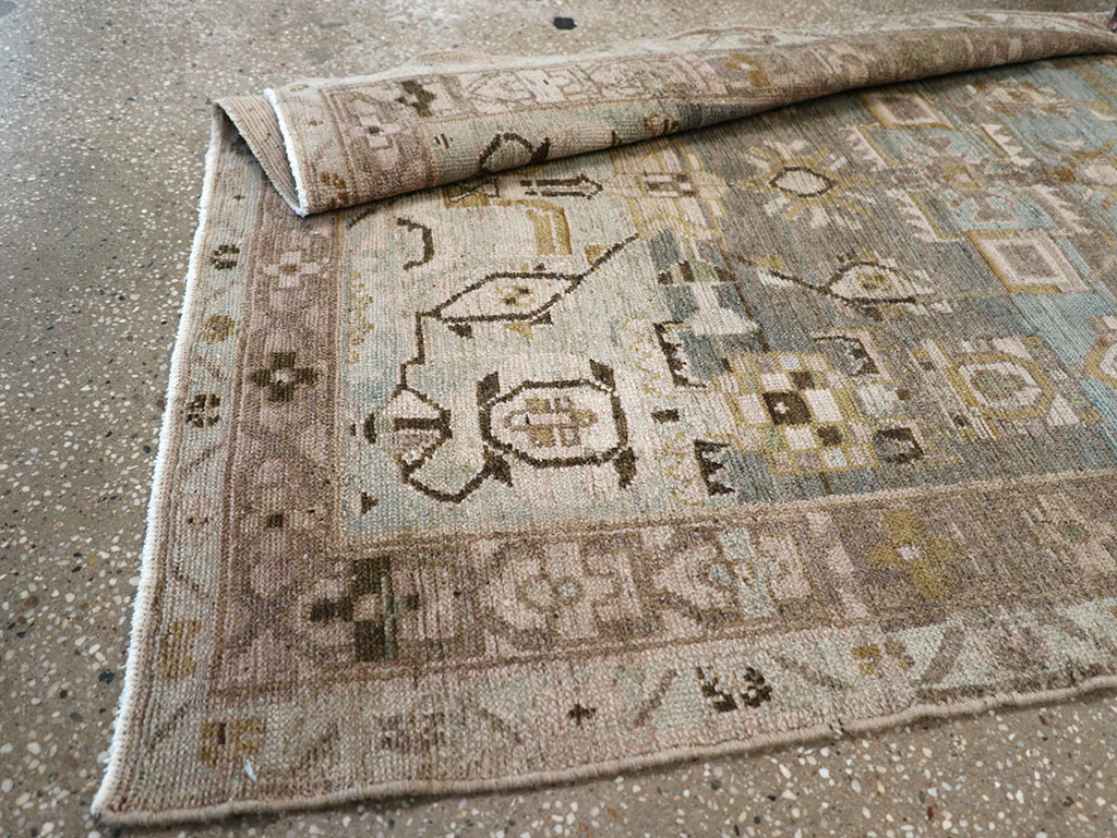 Vintage Persian Malayer Runner, No.32715 - Galerie Shabab