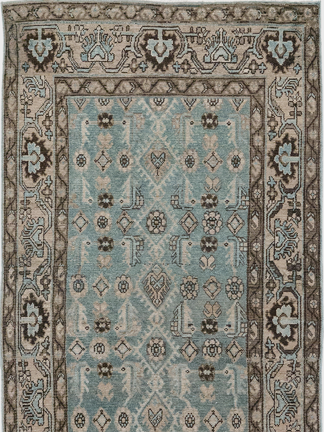 Vintage Persian Malayer Runner, No.32716 - Galerie Shabab