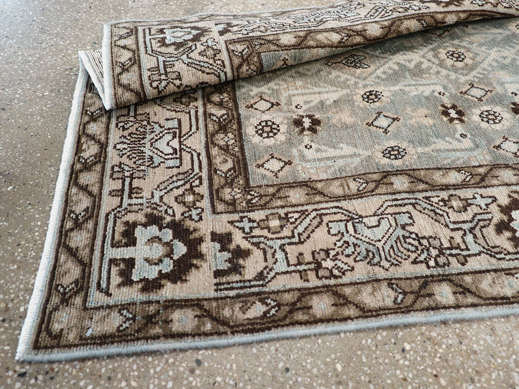 Vintage Persian Malayer Runner, No.32716 - Galerie Shabab