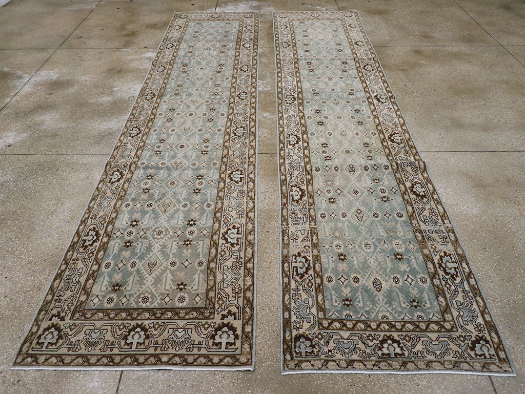 Vintage Persian Malayer Runner, No.32716 - Galerie Shabab