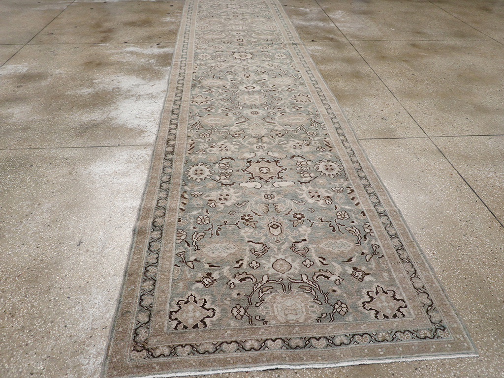 Vintage Persian Malayer Long Runner, No.32717 - Galerie Shabab