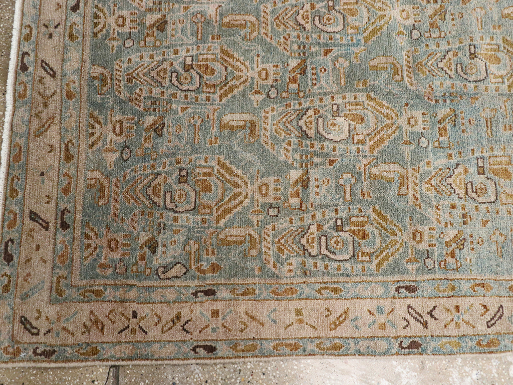 Vintage Persian Malayer Long Runner, No.32718 - Galerie Shabab