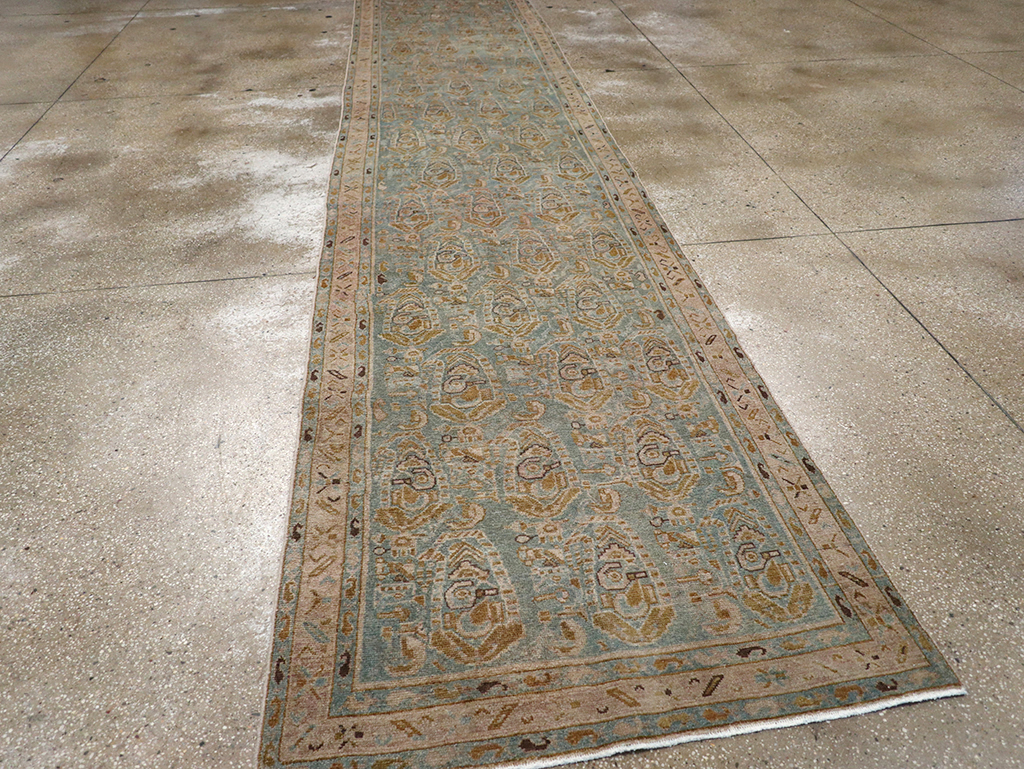 Vintage Persian Malayer Long Runner, No.32718 - Galerie Shabab