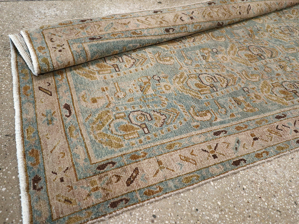Vintage Persian Malayer Long Runner, No.32718 - Galerie Shabab
