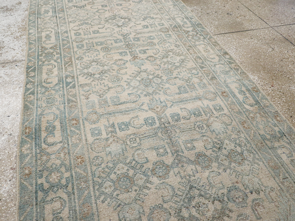 Vintage Persian Malayer Long Runner, No.32720 - Galerie Shabab