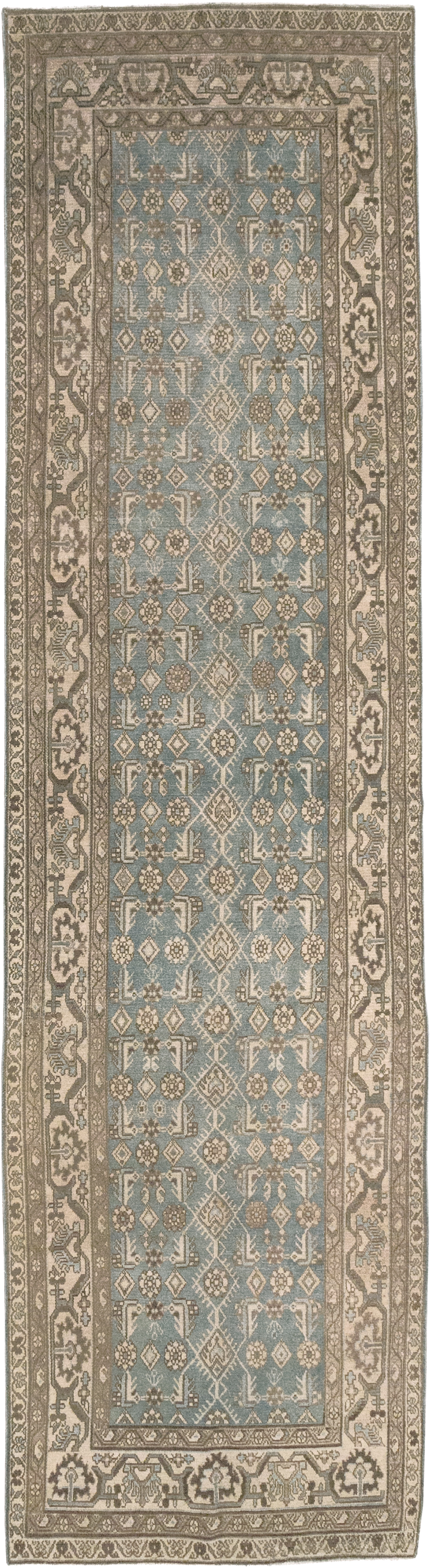 Vintage Persian Malayer Runner, No.32721 - Galerie Shabab