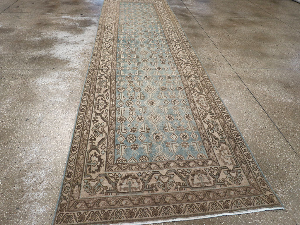 Vintage Persian Malayer Runner, No.32721 - Galerie Shabab