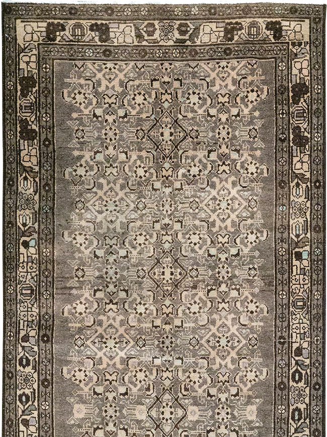 Vintage Persian Malayer Runner, No.32722 - Galerie Shabab
