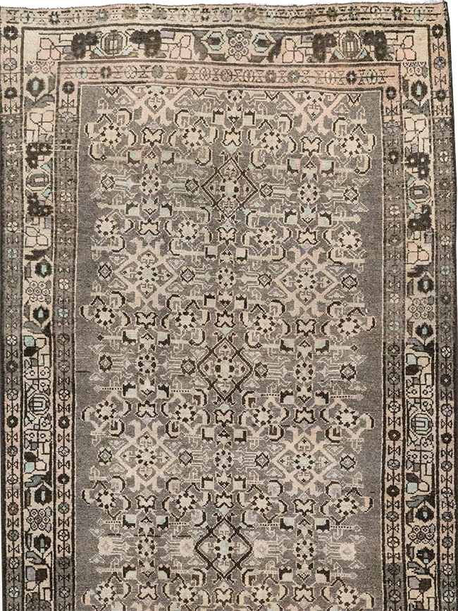 Vintage Persian Malayer Runner, No.32722 - Galerie Shabab