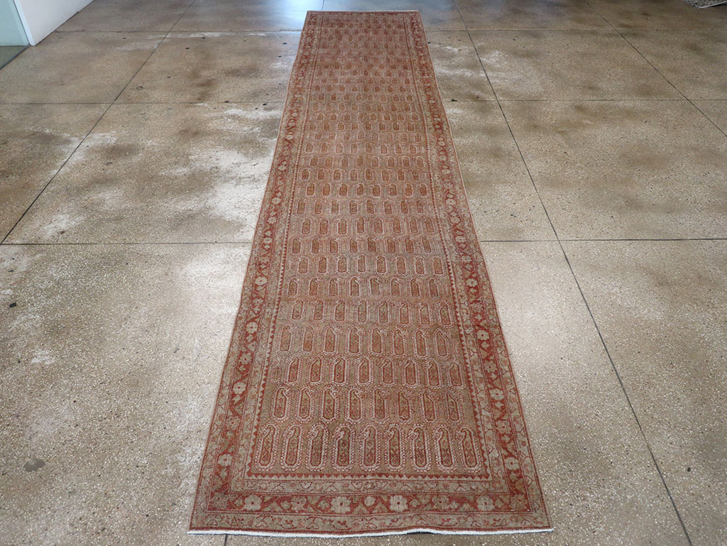 Antique Persian Malayer Long Runner (Pair: 1 of 2), No.32723 - Galerie Shabab