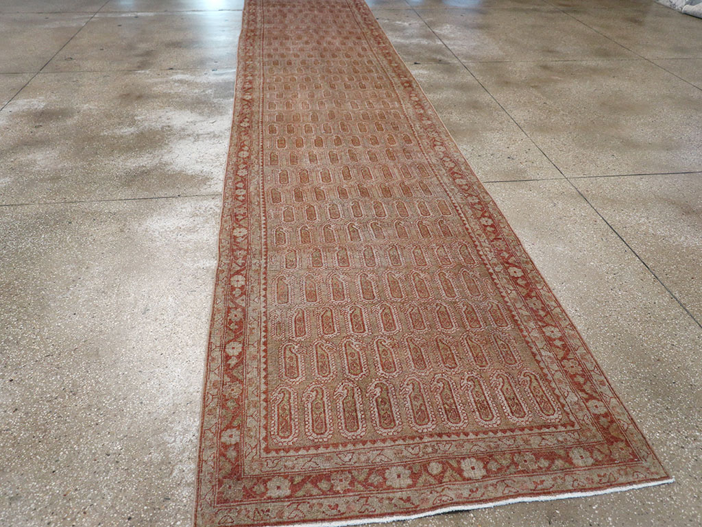 Antique Persian Malayer Long Runner (Pair: 1 of 2), No.32723 - Galerie Shabab
