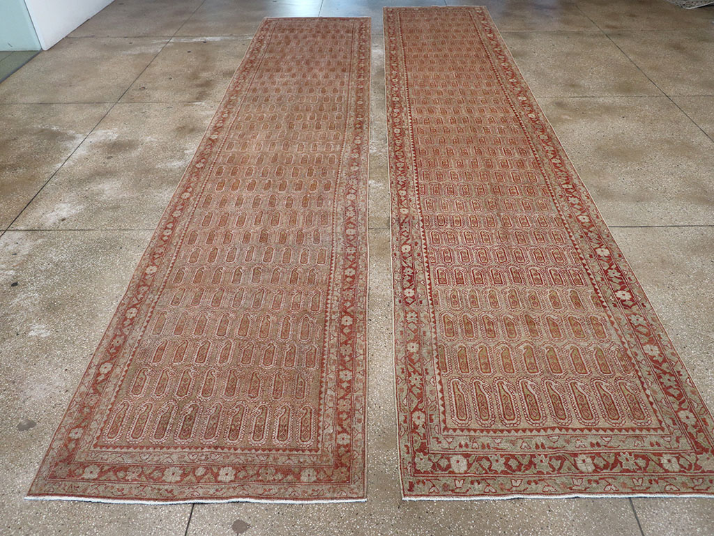 Antique Persian Malayer Long Runner (Pair: 1 of 2), No.32723 - Galerie Shabab