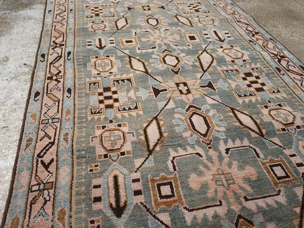 Vintage Persian Malayer Runner, No.32726 - Galerie Shabab