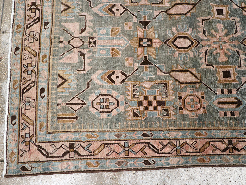 Vintage Persian Malayer Runner, No.32726 - Galerie Shabab