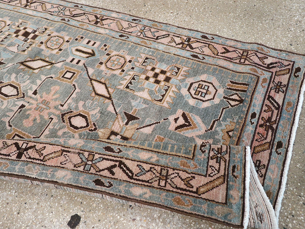 Vintage Persian Malayer Runner, No.32726 - Galerie Shabab