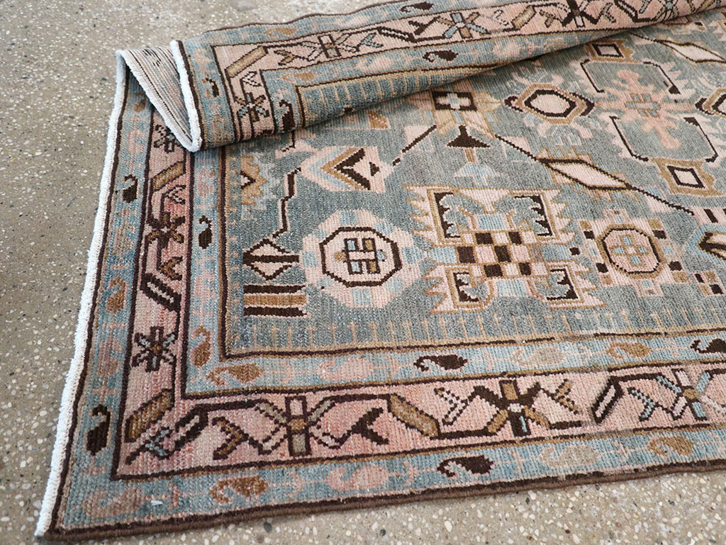 Vintage Persian Malayer Runner, No.32726 - Galerie Shabab