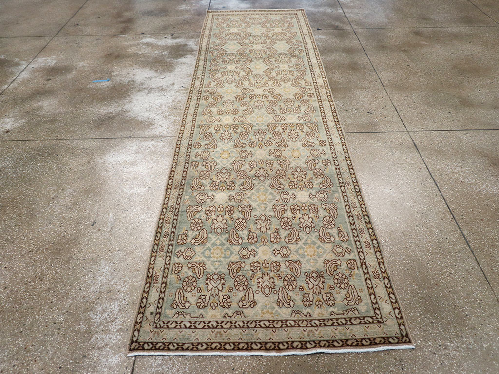 Vintage Persian Malayer Runner, No.32727 - Galerie Shabab