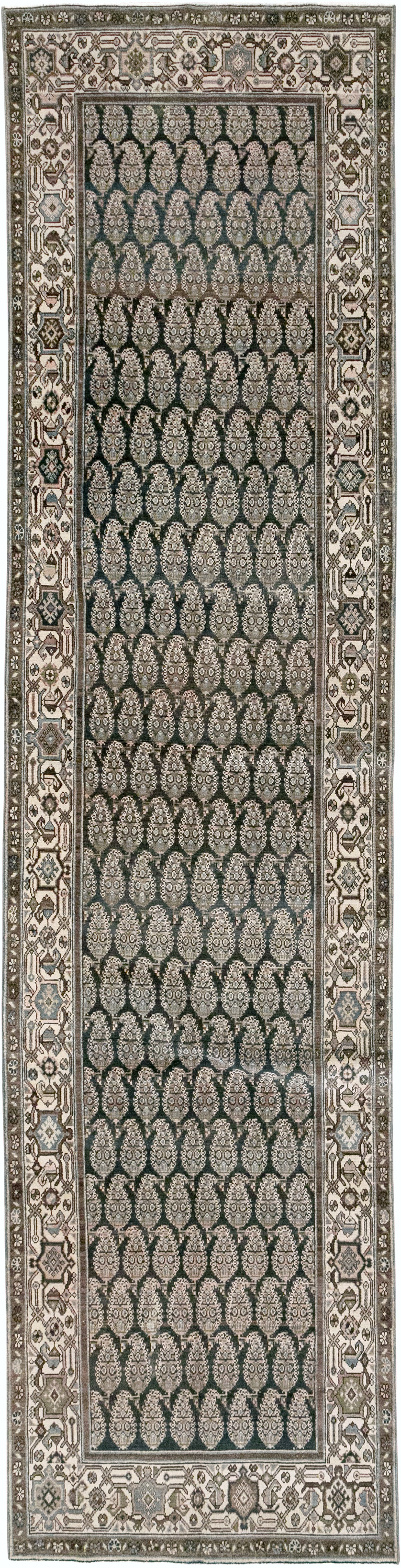Antique Persian Malayer Runner, No.32728 - Galerie Shabab