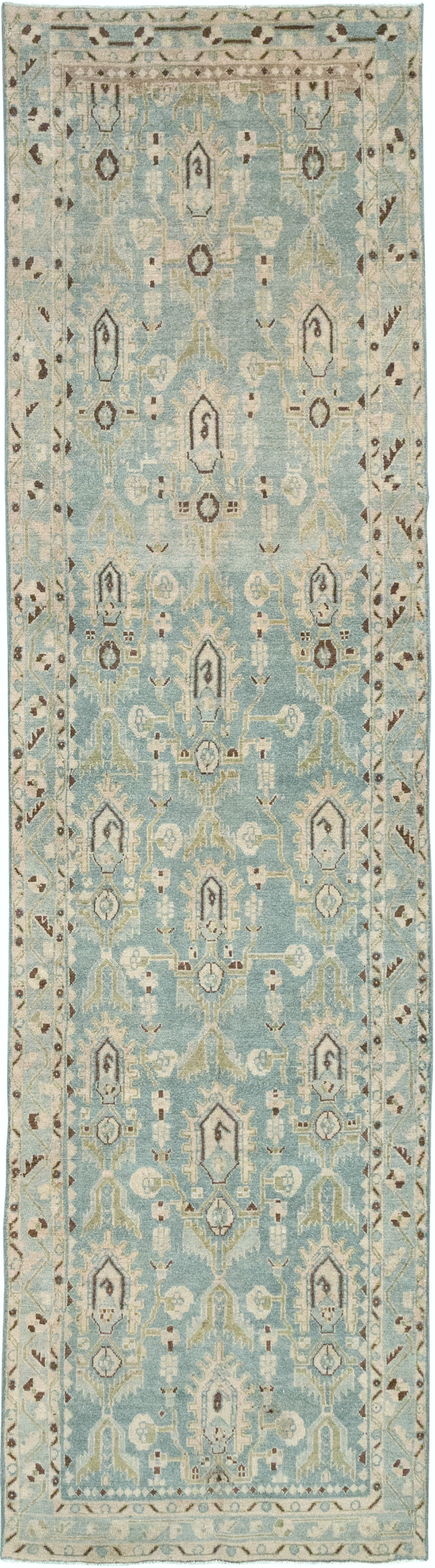 Vintage Persian Malayer Runner, No.32730 - Galerie Shabab