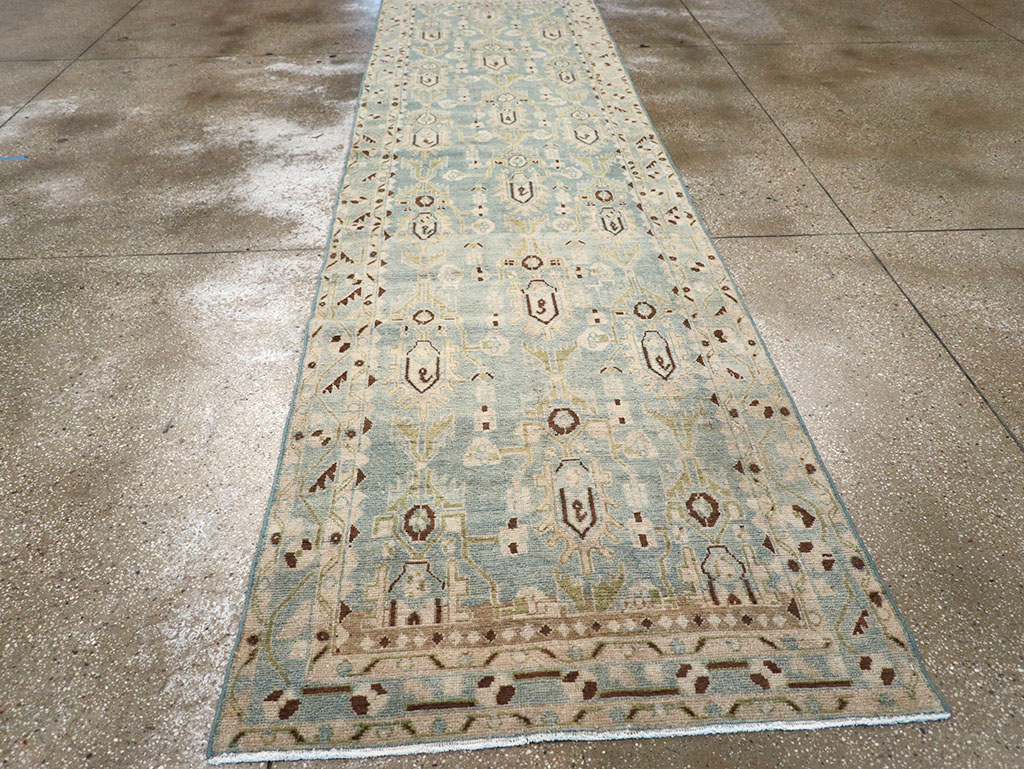 Vintage Persian Malayer Runner, No.32730 - Galerie Shabab