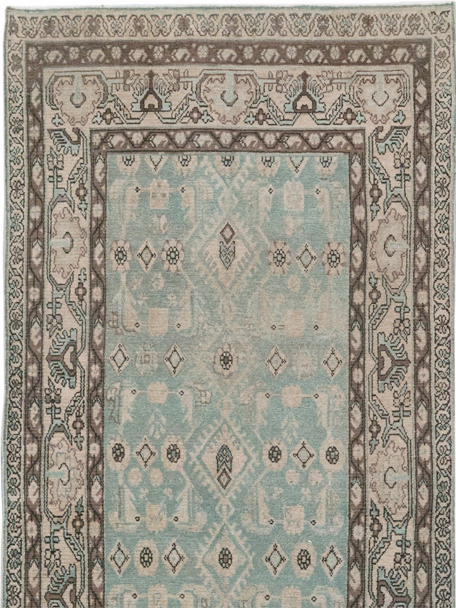Vintage Persian Malayer Long Runner, No.32731 - Galerie Shabab