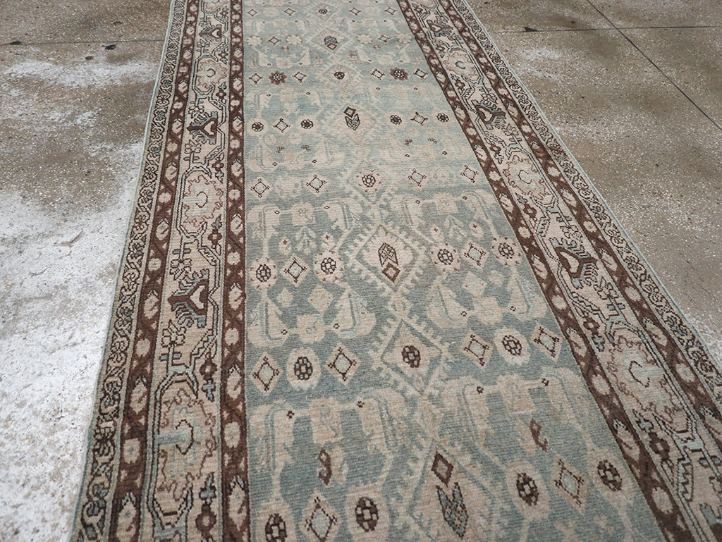 Vintage Persian Malayer Long Runner, No.32731 - Galerie Shabab