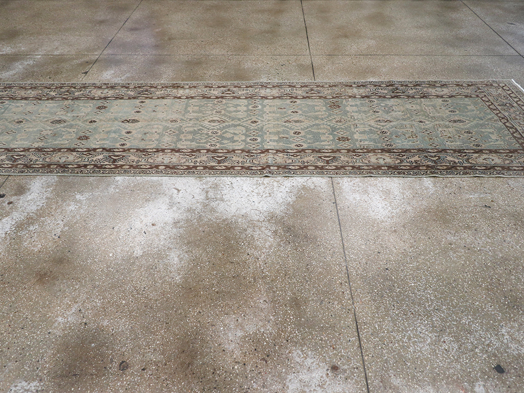 Vintage Persian Malayer Long Runner, No.32731 - Galerie Shabab