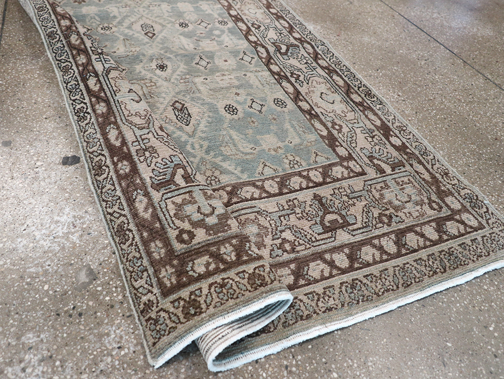 Vintage Persian Malayer Long Runner, No.32731 - Galerie Shabab