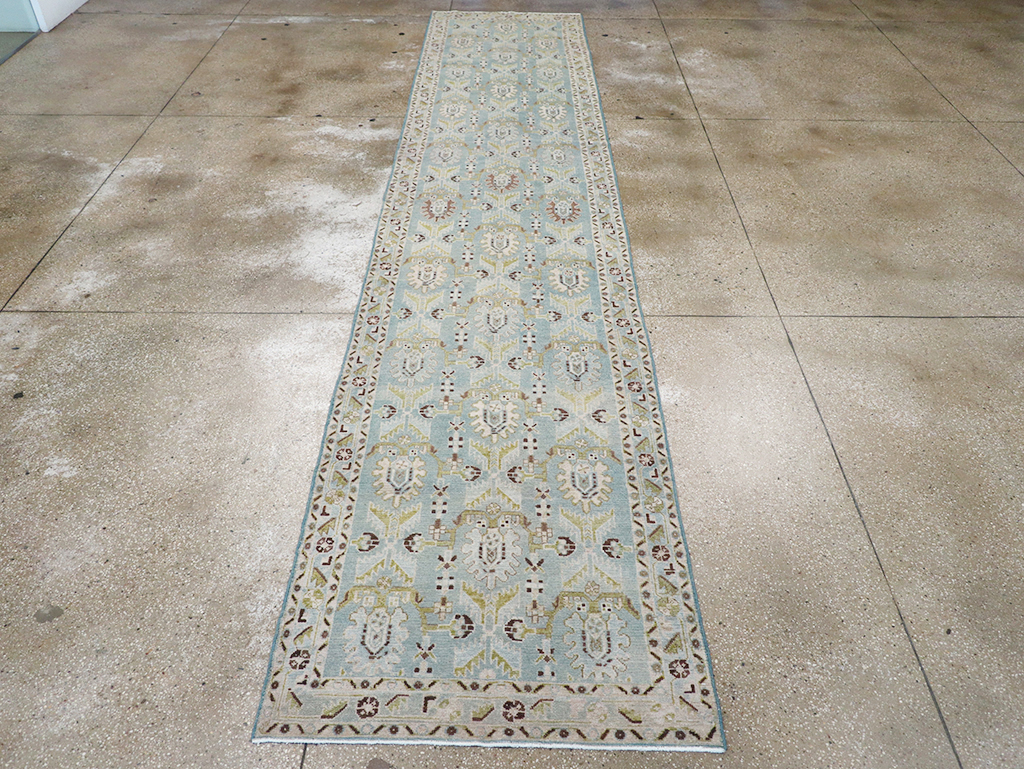 Vintage Persian Malayer Long Runner, No.32734 - Galerie Shabab