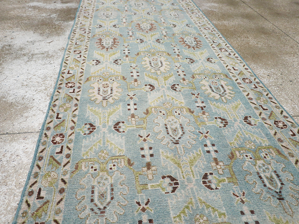 Vintage Persian Malayer Long Runner, No.32734 - Galerie Shabab