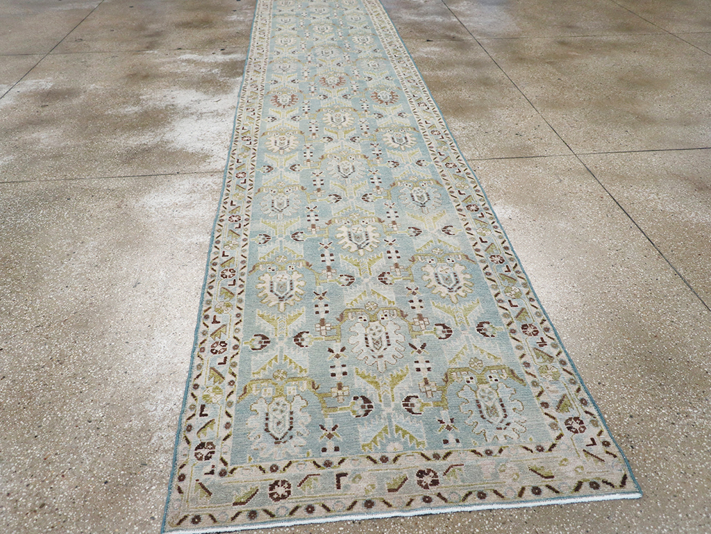 Vintage Persian Malayer Long Runner, No.32734 - Galerie Shabab