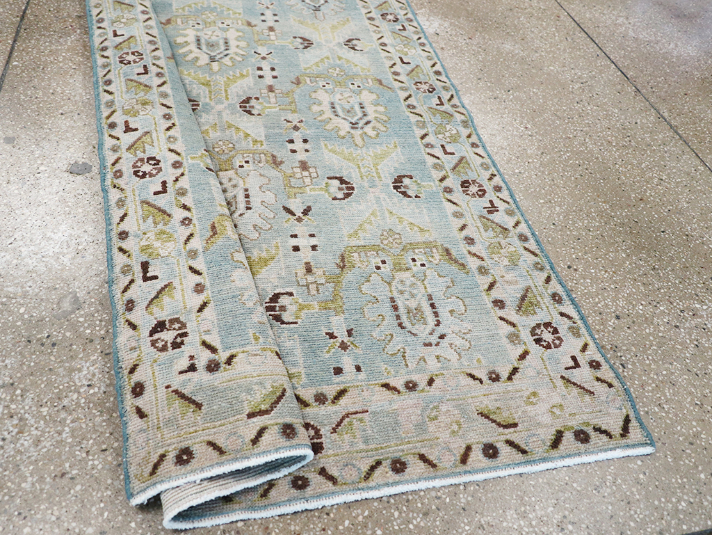 Vintage Persian Malayer Long Runner, No.32734 - Galerie Shabab