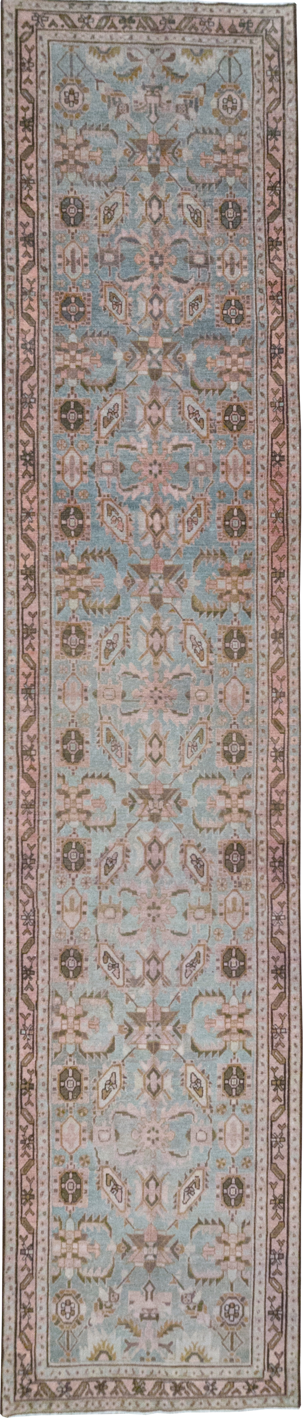 Vintage Persian Malayer Long Runner, No.32735 - Galerie Shabab
