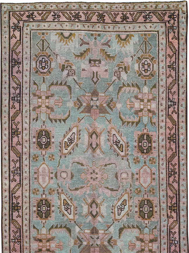 Vintage Persian Malayer Long Runner, No.32735 - Galerie Shabab