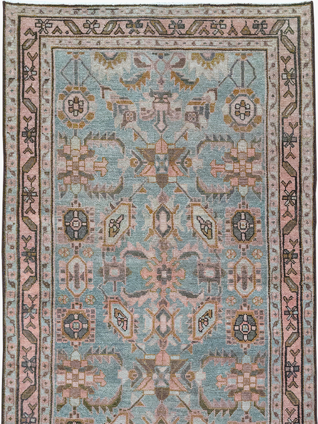 Vintage Persian Malayer Long Runner, No.32735 - Galerie Shabab