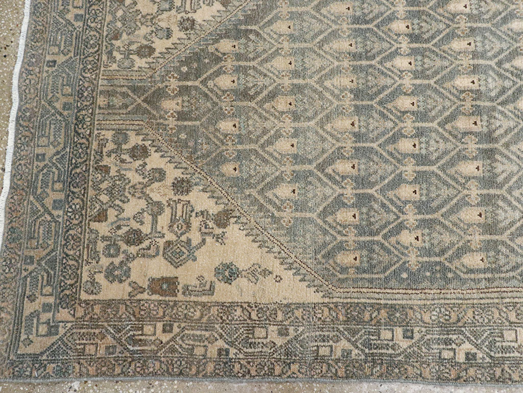 Vintage Persian Malayer Long Runner, No.32736 - Galerie Shabab