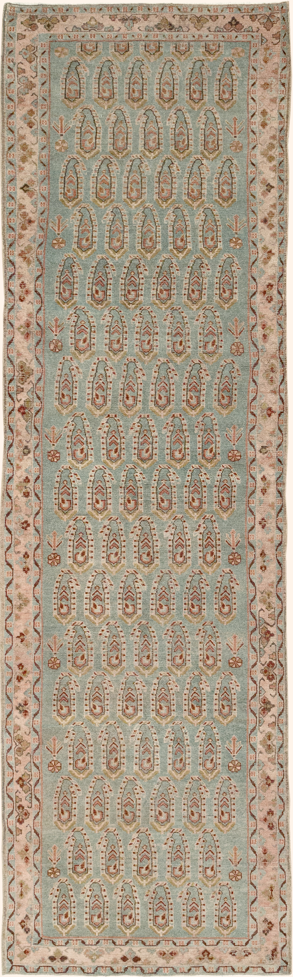 Vintage Persian Malayer Runner, No.32737 - Galerie Shabab