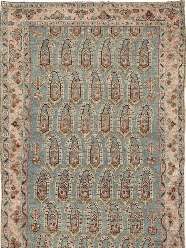 Vintage Persian Malayer Runner, No.32737 - Galerie Shabab