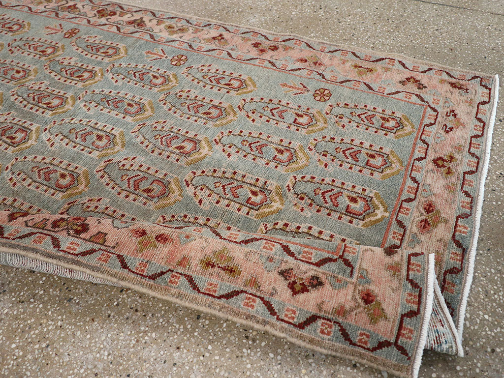 Vintage Persian Malayer Runner, No.32737 - Galerie Shabab